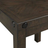 Colorado Charcoal Occasional End Table with USB/Power - Ornate Home