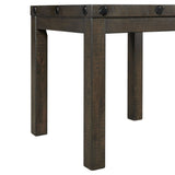 Colorado Charcoal Occasional End Table with USB/Power - Ornate Home