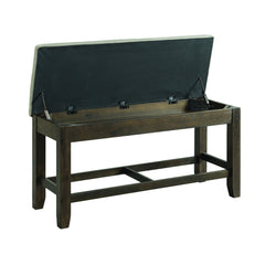 Colorado Charcoal Storage Bench