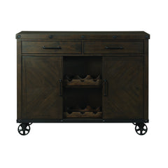 Colorado Charcoal Wine Rack - Ornate Home