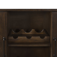 Colorado Charcoal Wine Rack - Ornate Home