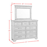 Colorado City Charcoal 5-Piece King Storage Bedroom Set - Ornate Home