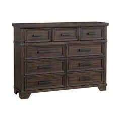 Colorado City Charcoal 9-Drawer Dresser - Ornate Home