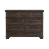 Colorado City Charcoal 9-Drawer Dresser - Ornate Home