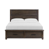 Colorado City Charcoal King Storage Bed - Ornate Home