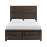 Colorado City Charcoal Queen Storage Bed - Ornate Home