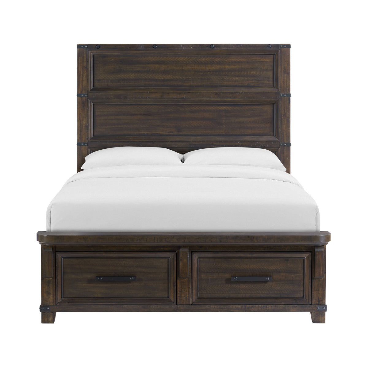 Colorado City Charcoal Queen Storage Bed - Ornate Home