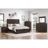 Colorado City Charcoal Queen Storage Bed - Ornate Home