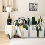 Colorful Chenille Sofa Throw Cover, Fashionable Soft Washable Couch Protector, Sectional Sofa Covers - Ornate Home