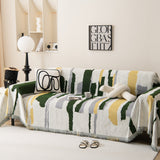 Colorful Chenille Sofa Throw Cover, Fashionable Soft Washable Couch Protector, Sectional Sofa Covers - Ornate Home