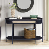 Colson Black Sofa Table - Ornate Home