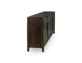 Colson Coffee Brown Cabinet - Ornate Home