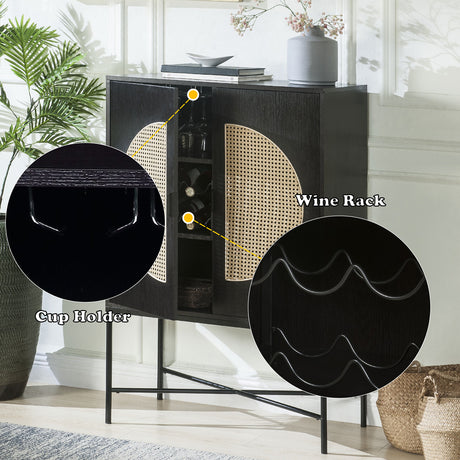 Colson Wine Cabinet - Ornate Home