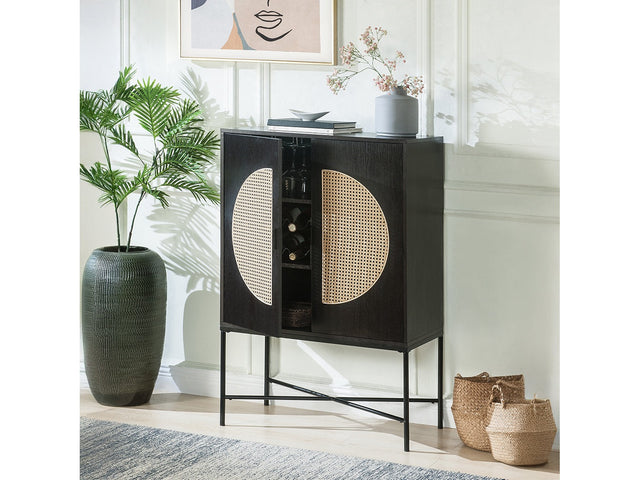 Colson Wine Cabinet - Ornate Home