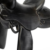 Colt Black Equestrian-Inspired Western Horse Saddle - Ornate Home