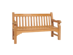 Colton 2-Person Teak Outdoor Bench - Ornate Home