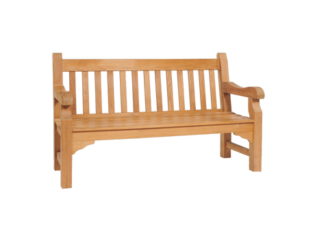 Colton 2-Person Teak Outdoor Bench - Ornate Home