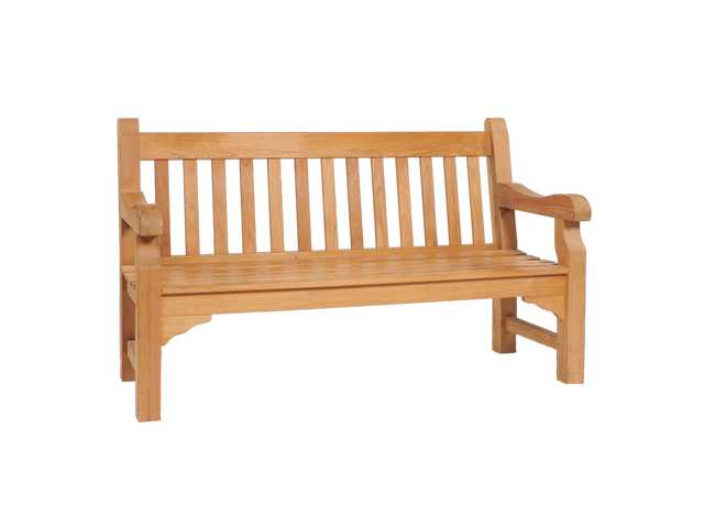 Colton 2-Person Teak Outdoor Bench - Ornate Home