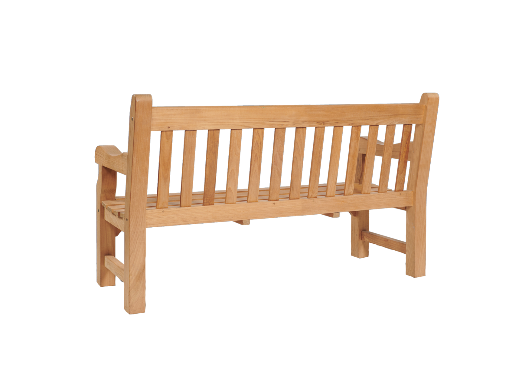 Colton 2-Person Teak Outdoor Bench - Ornate Home