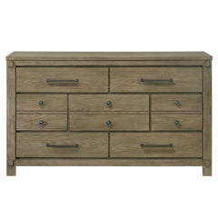 Colton Antique White Oak Dresser - Ornate Home
