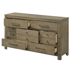 Colton Antique White Oak Dresser - Ornate Home