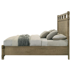 Colton Antique White Oak Eastern King Bed - Ornate Home