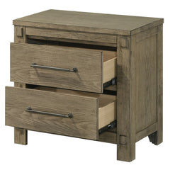 Colton Antique White Oak Nightstand - Ornate Home