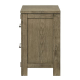 Colton Antique White Oak Nightstand - Ornate Home