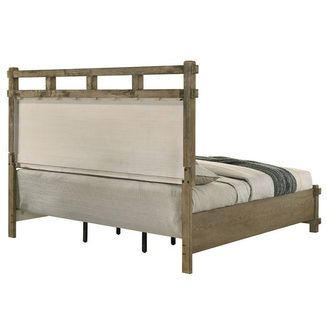 Colton Antique White Oak Queen Bed - Ornate Home