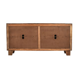Colton Brown 4 Door Accent Cabinet - Ornate Home