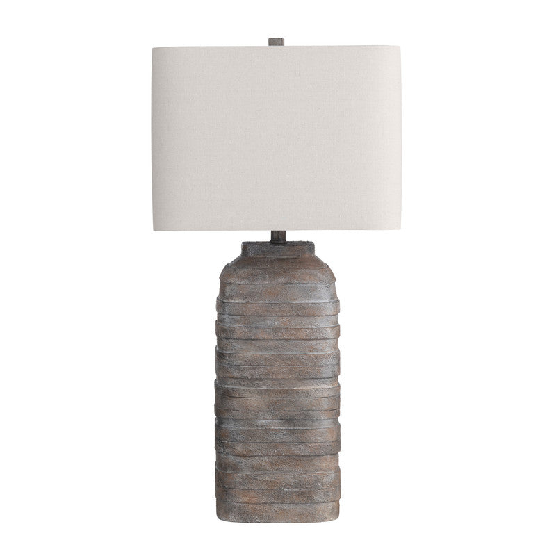 Colton Brown/Grey Table Lamp - Ornate Home