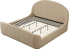 Colton Sourdough Upholstered King Bed - Ornate Home