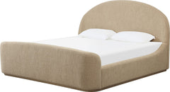 Colton Sourdough Upholstered King Bed - Ornate Home