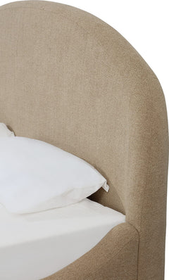 Colton Sourdough Upholstered King Bed - Ornate Home