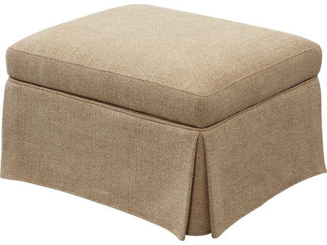 Colton Sourdough Upholstered Storage Ottoman - Ornate Home