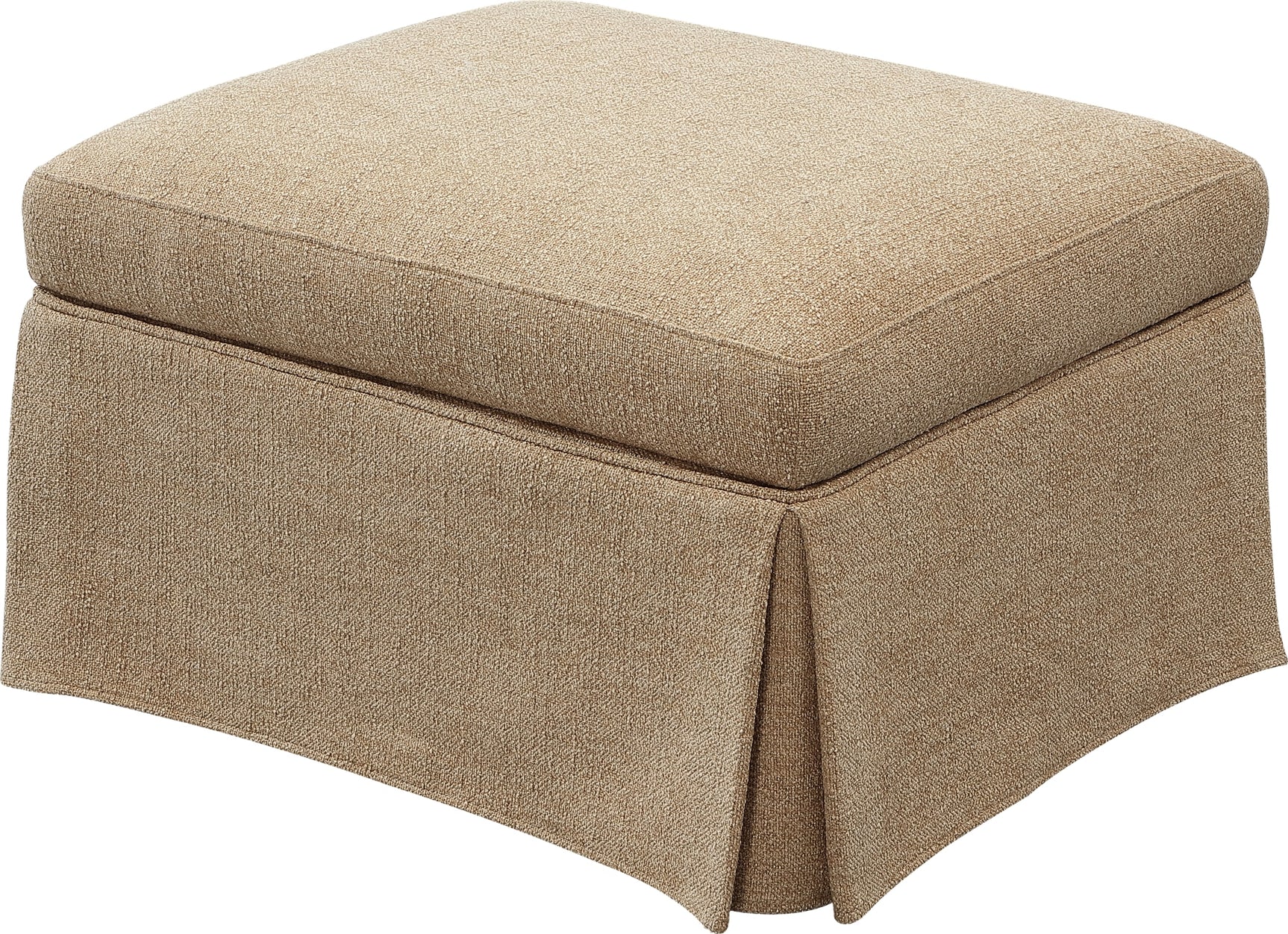 Colton Sourdough Upholstered Storage Ottoman - Ornate Home