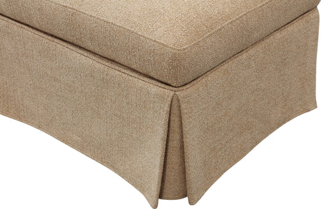 Colton Sourdough Upholstered Storage Ottoman - Ornate Home