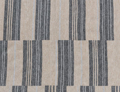 Colton Stripe Charcoal 2'x3' Indoor/Outdoor Rug - Ornate Home