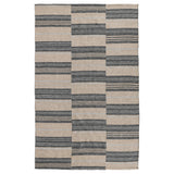 Colton Stripe Charcoal 5'x8' Indoor/Outdoor Rug