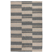 Colton Stripe Charcoal 8'x10' Indoor/Outdoor Rug - Ornate Home