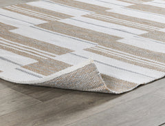 Colton Stripe Ivory/Multi 2'x3' Indoor/Outdoor Rug