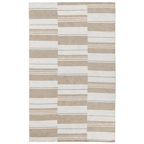 Colton Stripe Ivory/Multi 5'x8' Indoor/Outdoor Rug