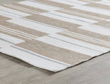 Colton Stripe Ivory/Multi 5'x8' Indoor/Outdoor Rug