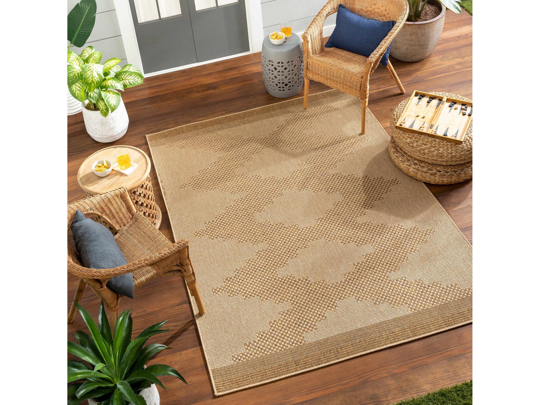 Colum Flatweave Faux Jute Rug - Ornate Home