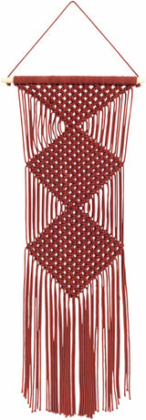 Columbio Rust Macramé Wall Hanging Decor - Clearance - Ornate Home