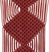 Columbio Rust Macramé Wall Hanging Decor - Clearance - Ornate Home