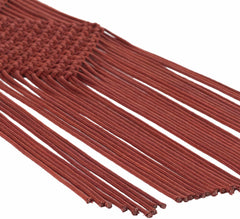 Columbio Rust Macramé Wall Hanging Decor - Clearance - Ornate Home