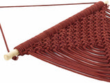 Columbio Rust Macramé Wall Hanging Decor - Clearance - Ornate Home