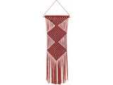 Columbio Rust Macramé Wall Hanging Decor - Ornate Home
