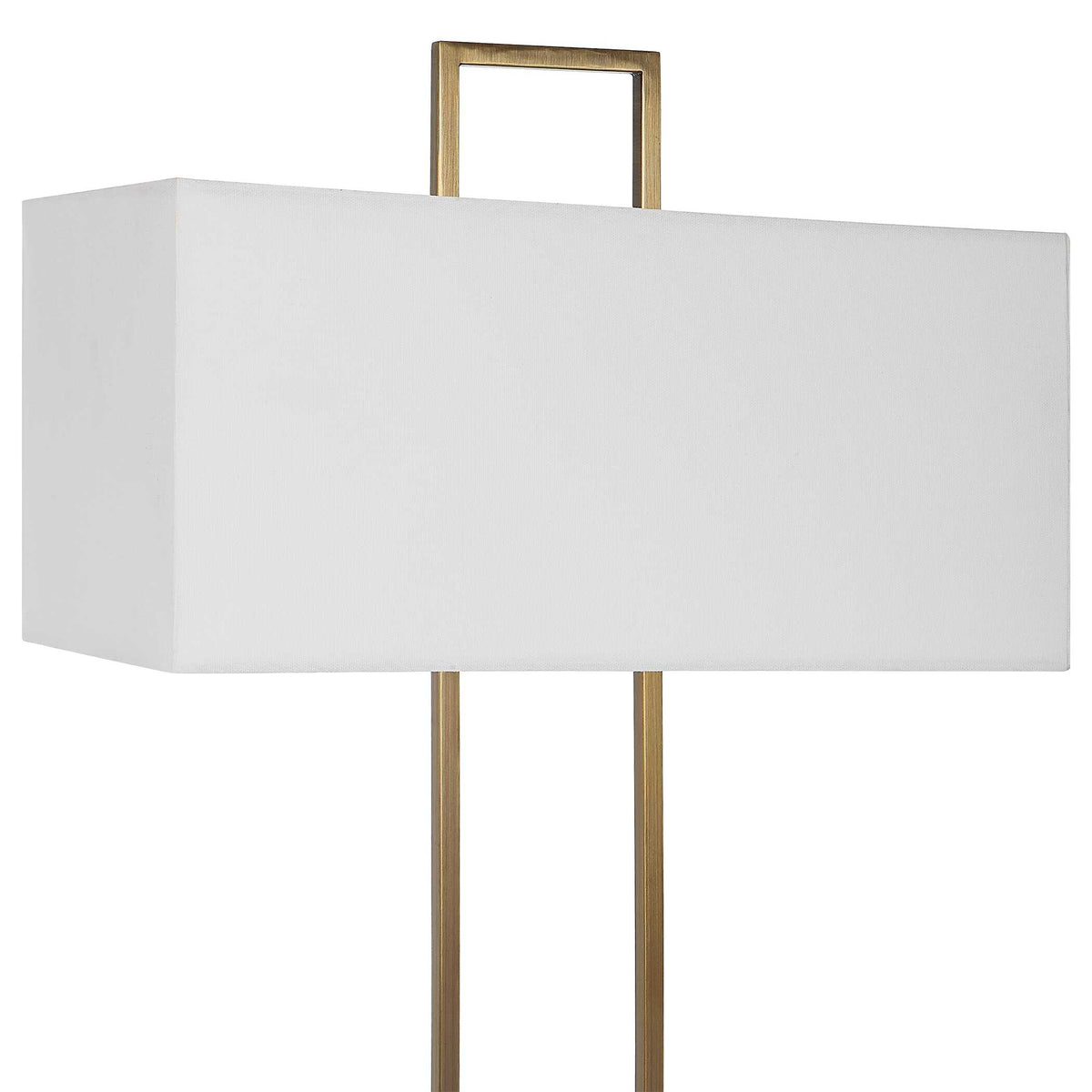 Column White Marble Table Lamp - Ornate Home